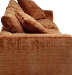 Clearance KARE Design Sofa duża Chill rust 260cm - KARE