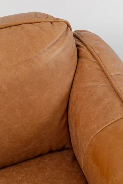 Online KARE Design Sofa ekskluzywna 2-osobowa skórzana jasnobrązowa 228 cm - KARE