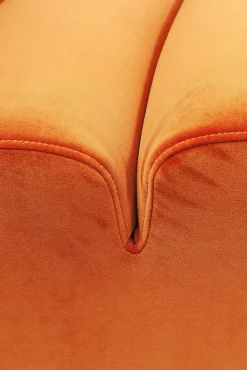 Fashion KARE Design Sofa Element Wave 83x109 cm pomarańczowa - KARE