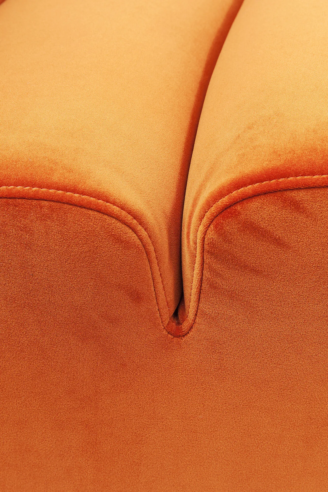 Fashion KARE Design Sofa Element Wave 83x109 cm pomarańczowa - KARE