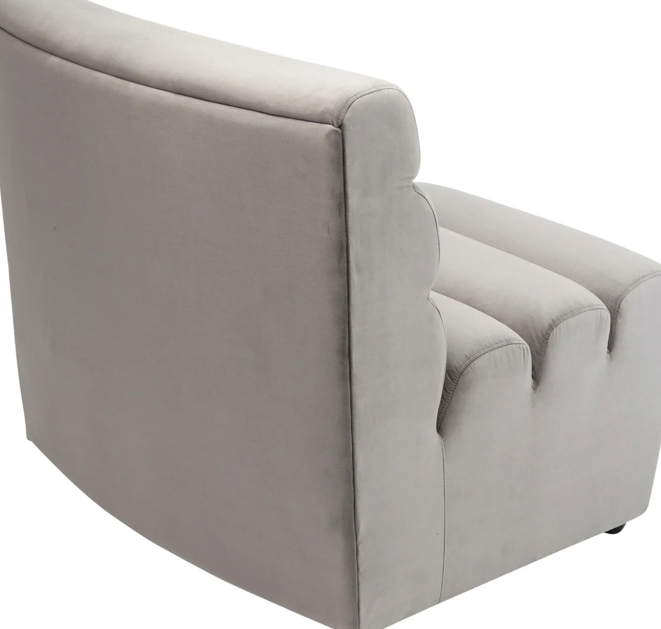 Outlet KARE Design Sofa Element Wave 84x91 cm szara - KARE
