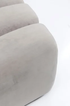 Outlet KARE Design Sofa Element Wave 84x91 cm szara - KARE