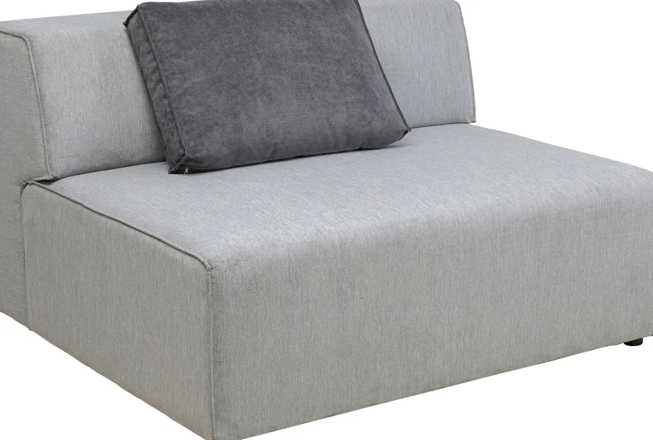 Discount KARE Design Sofa Infinity Elements 120x70 cm szara - KARE