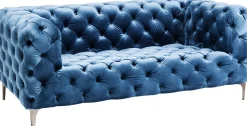 Best KARE Design Sofa Look Royal 180x77 cm niebieska - KARE