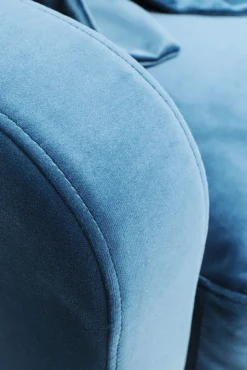 Outlet KARE Design Sofa Lullaby 307 cm petrol - KARE