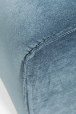 Online KARE Design Sofa modułowa Infinity Velvet Ocean 306x182 cm niebieska prawa - KARE