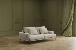 Clearance KARE Design Sofa Napoli 3-osobowa kremowa 227cm - KARE