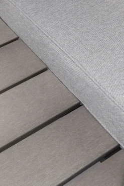 Sale KARE Design Sofa ogrodowa ze stolikiem Holiday Black 242x242 cm - KARE