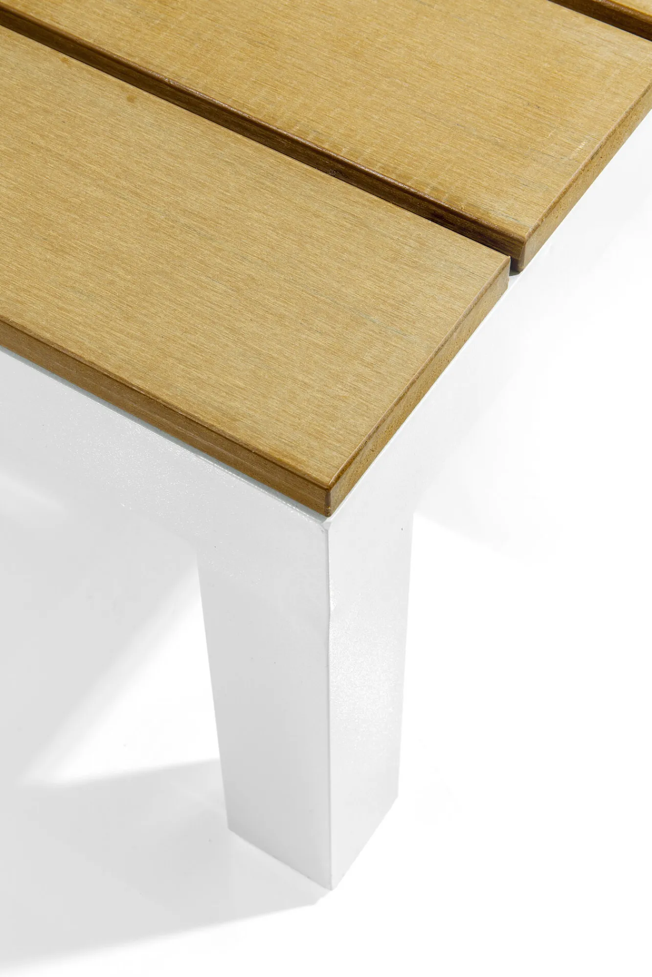 Online KARE Design Sofa ogrodowa ze stolikiem Holiday White 242x242 cm - KARE