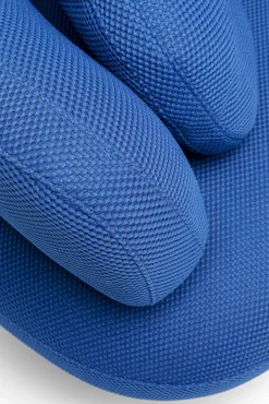 Online KARE Design Sofa 2-osobowa nowoczesna tapicerka niebieska nogi czarne 182 cm - KARE