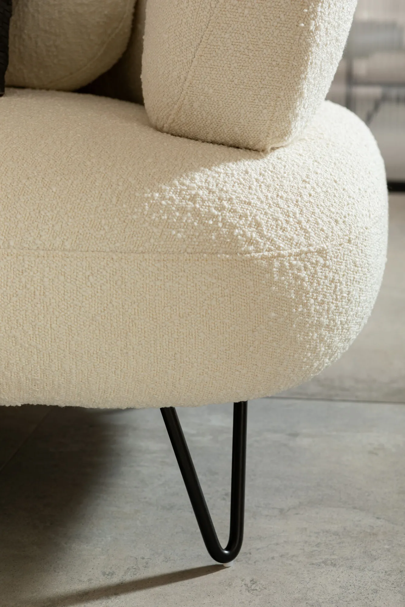 Outlet KARE Design Sofa Peppo 2-os. 182 cm biała - KARE