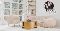 Hot KARE Design Sofa Perugia 195x119 cm beżowa - KARE