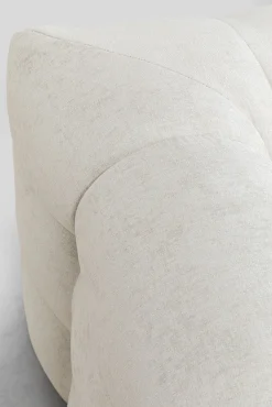 Fashion KARE Design Sofa pikowana 3-osobowa kremowa 240 cm - KARE