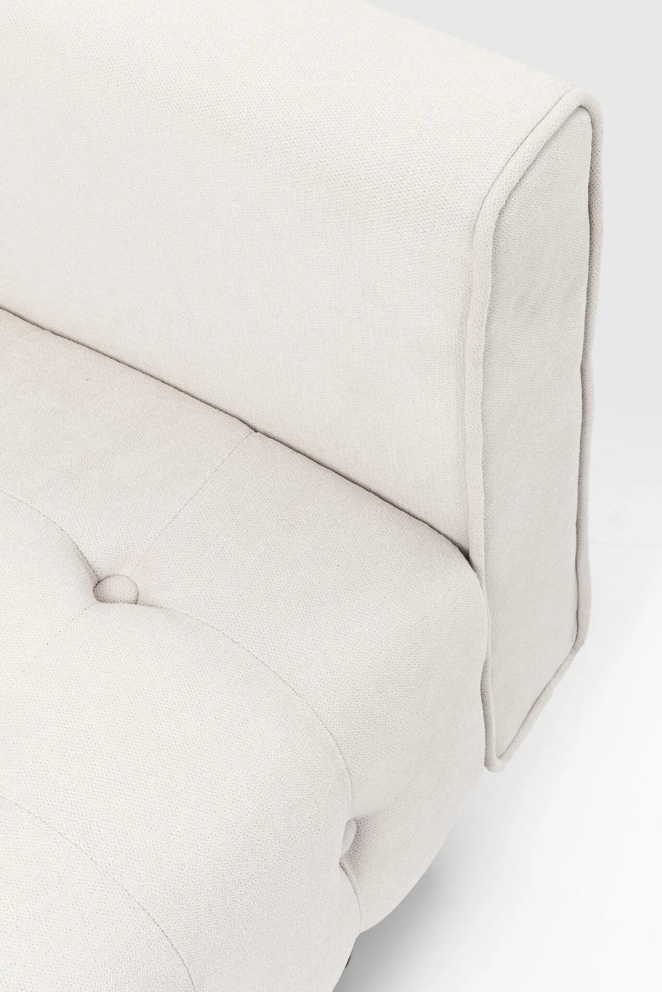 Best KARE Design Sofa rozkładana Milchbar 219 cm beżowa - KARE