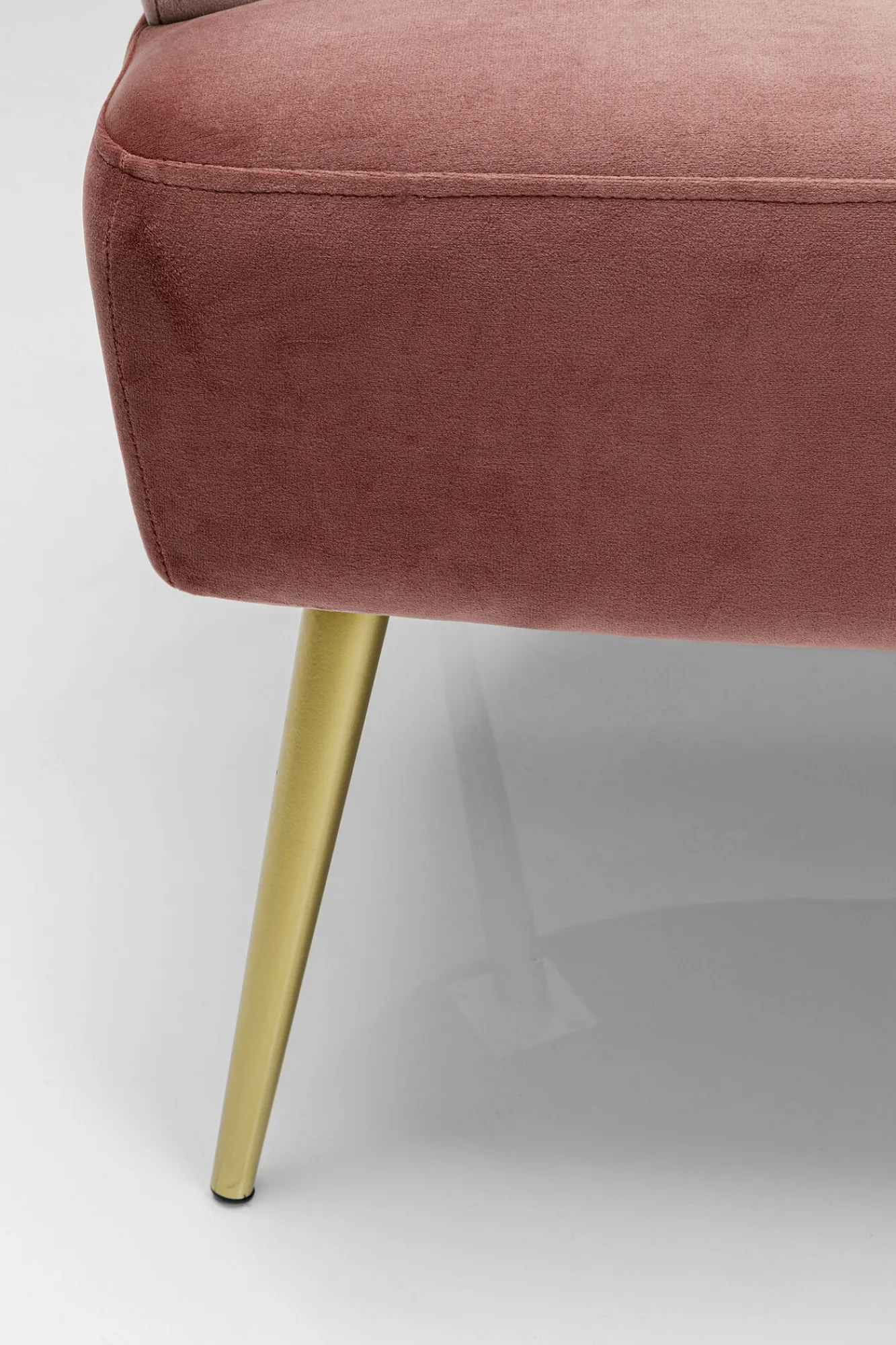 Sale KARE Design Sofa Sandwich 125 cm jasnoróżowa - KARE