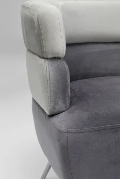 New KARE Design Sofa Sandwich 2 os. 125 cm szara - KARE