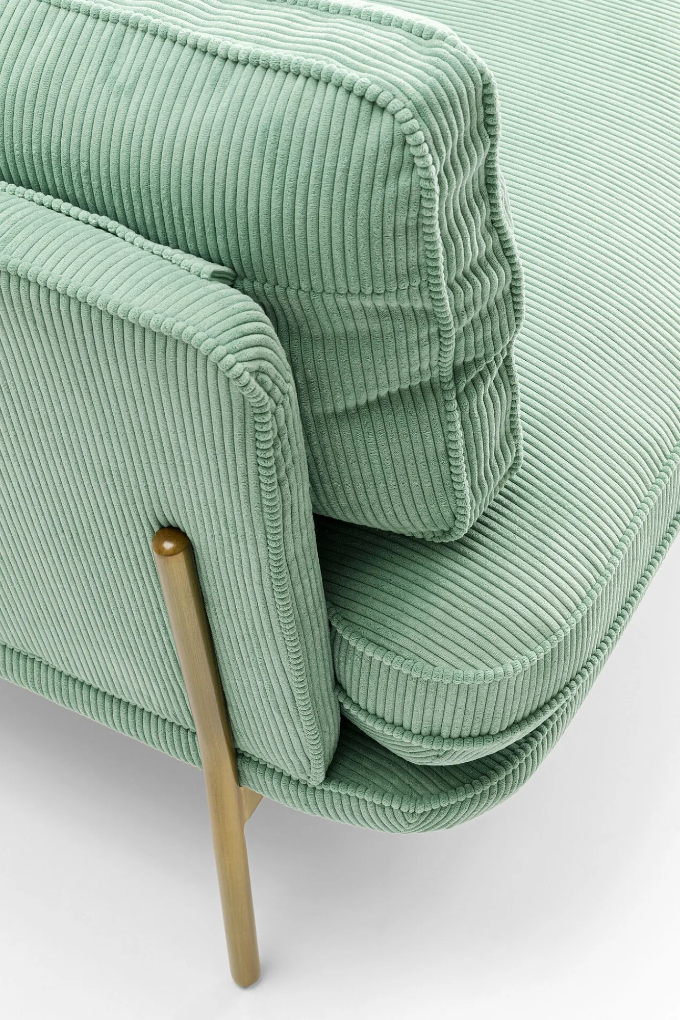 Hot KARE Design Sofa Shirly 3 os. 221 cm miętowa - KARE