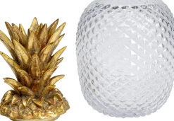 Best KARE Design Słoik dekoracyjny Pineapple 16x31 cm transparentny - KARE