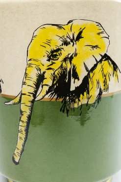 Fashion KARE Design Słoik dekoracyjny Wild Life Ø22x33 cm kolorowy - KARE