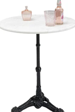 Hot KARE Design Stół barowy Round ∅60 cm biały - KARE