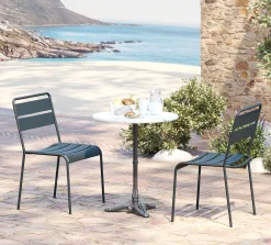 Hot KARE Design Stół barowy Round ∅60 cm biały - KARE