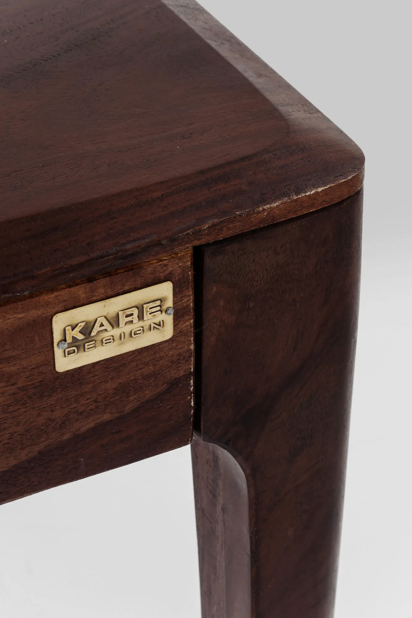 New KARE Design Stół Brooklyn 200x100 cm czarnobrązowy orzech włoski - KARE