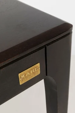 Discount KARE Design Stół Brooklyn 160x80 cm czarnobrązowy orzech włoski - KARE