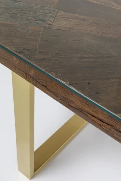 Clearance KARE Design Stół Conley 160x80 cm brązowy - KARE