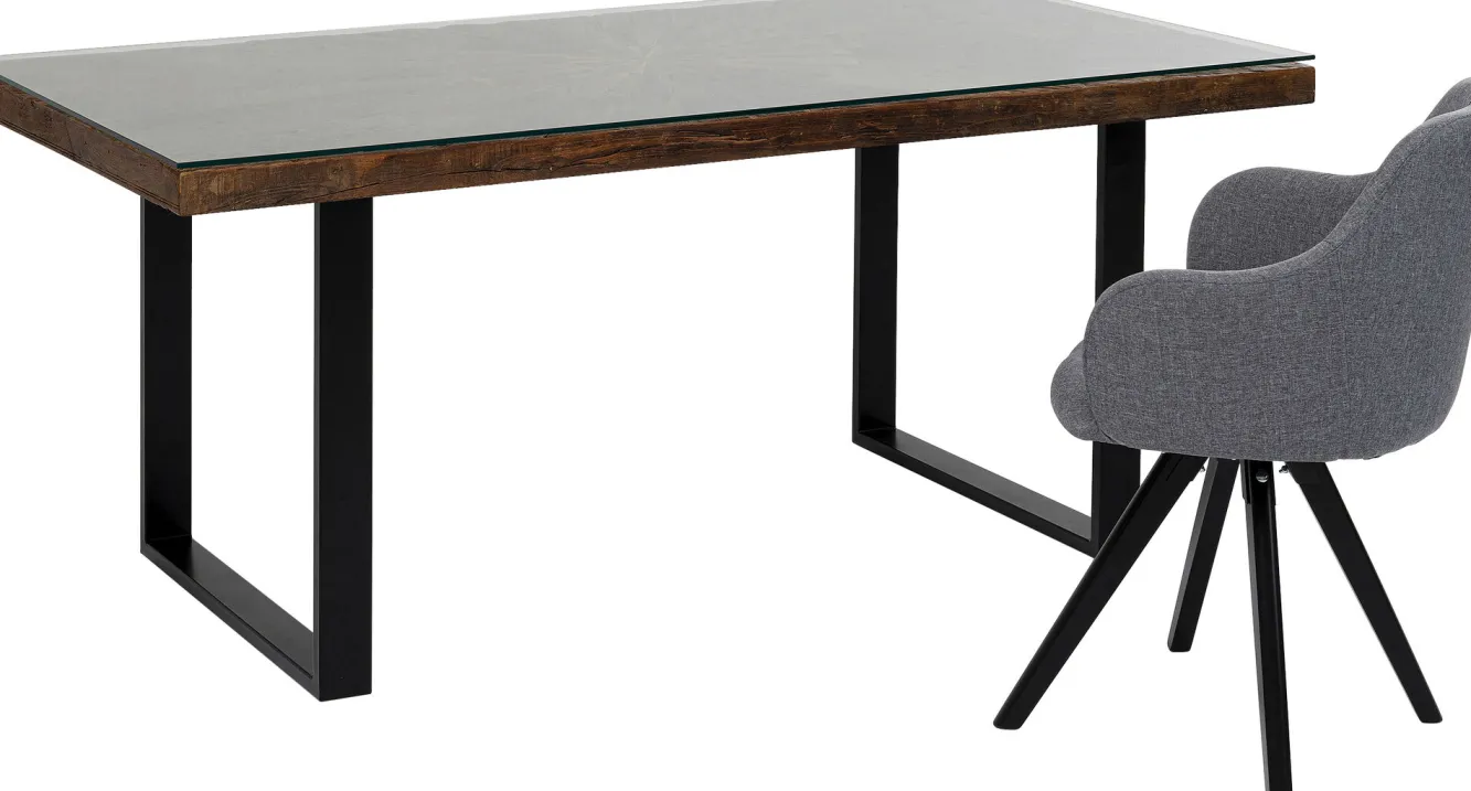 New KARE Design Stół Conley 180x90 cm nogi czarne - KARE