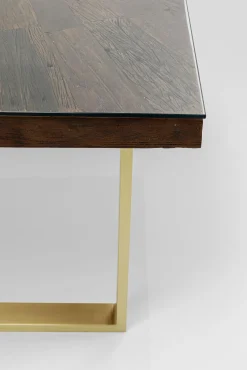 Sale KARE Design Stół Conley 180x90 cm nogi mosiężne - KARE