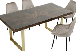 Sale KARE Design Stół Conley 180x90 cm nogi mosiężne - KARE