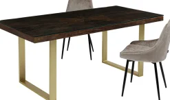 Sale KARE Design Stół Conley 180x90 cm nogi mosiężne - KARE