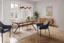 Hot KARE Design Stół Downtown 180x90 cm orzechowy - KARE