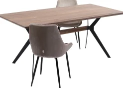 Hot KARE Design Stół Downtown 180x90 cm orzechowy - KARE