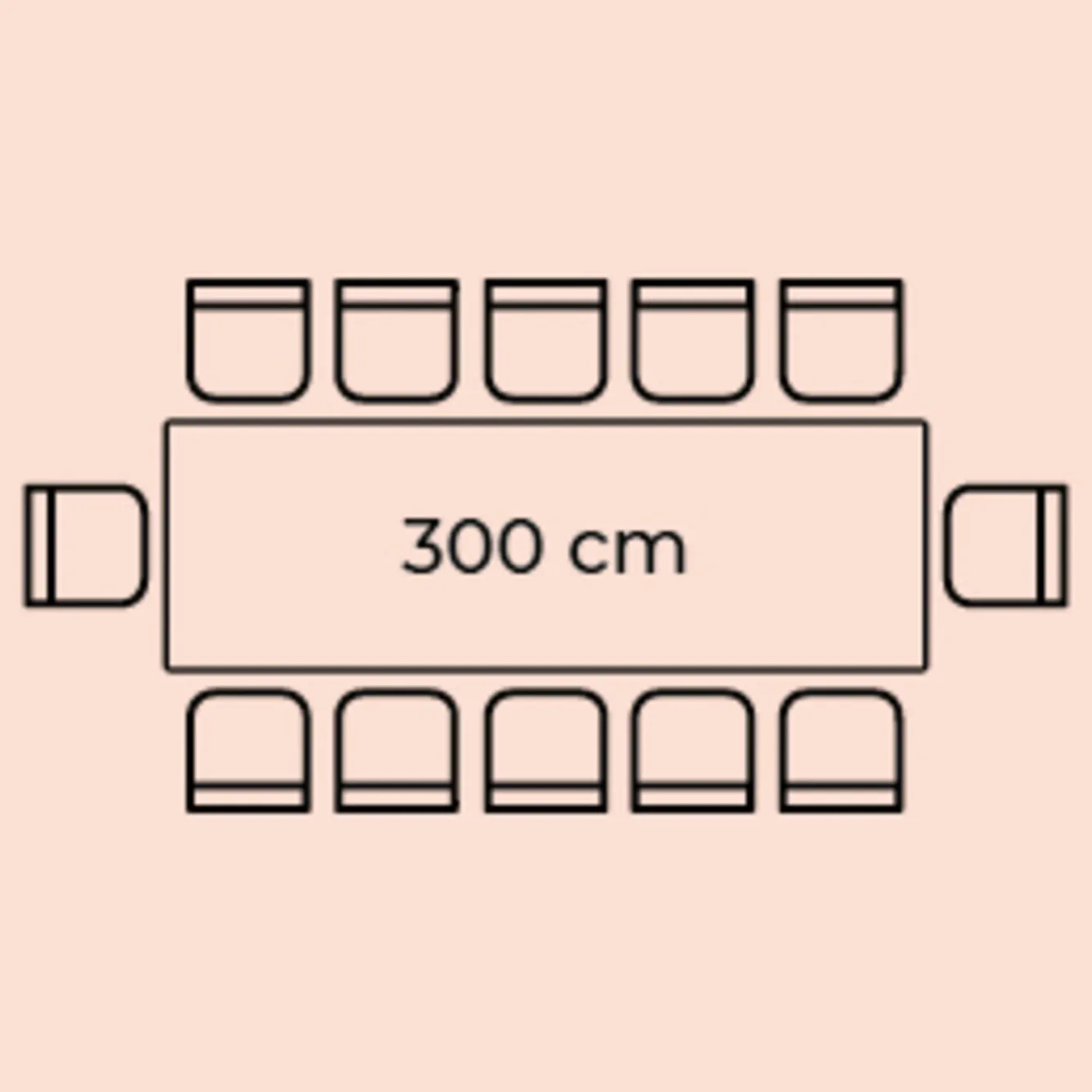 Sale KARE Design Stół duży do jadalni blat drewno mango nogi stalowe 300x110 cm - KARE