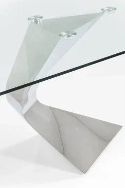 Discount KARE Design Stół Gloria 200x100 cm chromowy - KARE