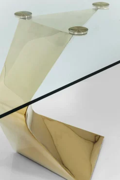 Fashion KARE Design Stół Gloria 200x100 cm złoty - KARE