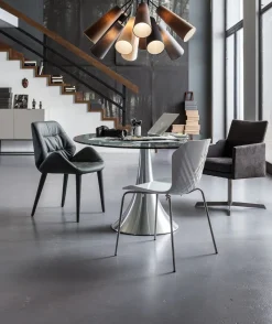 Best KARE Design Stół Grande Possibilita 180x120 cm srebrny - KARE