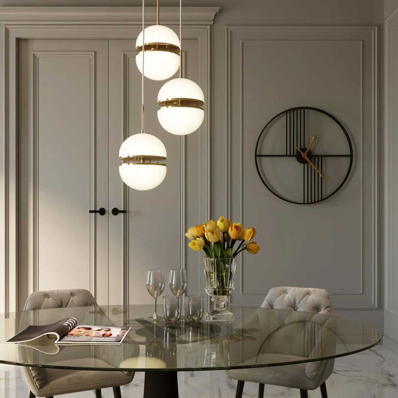 Best KARE Design Stół Grande Possibilita 180x120 cm srebrny - KARE