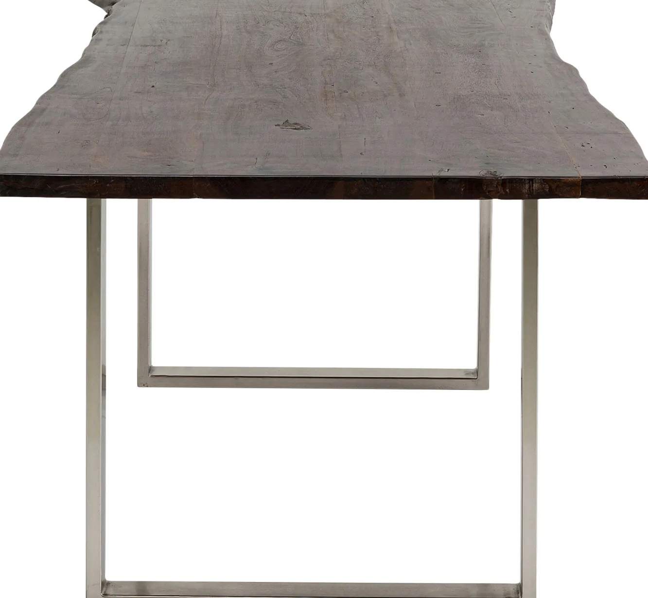 Hot KARE Design Stół Harmony Walnut 160x80 cm akacja nogi chromowe matowe - KARE