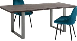 New KARE Design Stół Harmony Walnut 160x80 cm akacja nogi stalowe - KARE