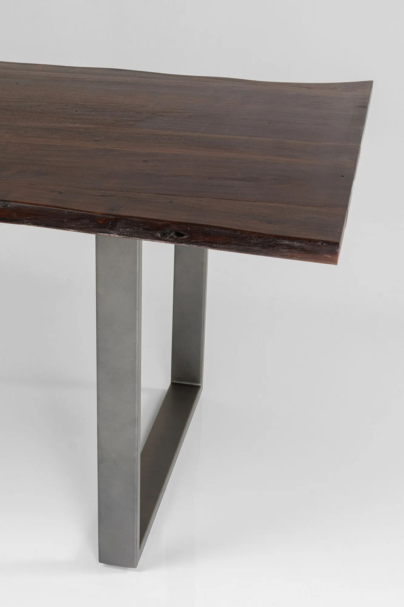 New KARE Design Stół Harmony Walnut 160x80 cm akacja nogi stalowe - KARE