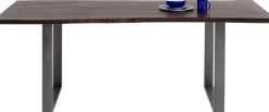 New KARE Design Stół Harmony Walnut 160x80 cm akacja nogi stalowe - KARE