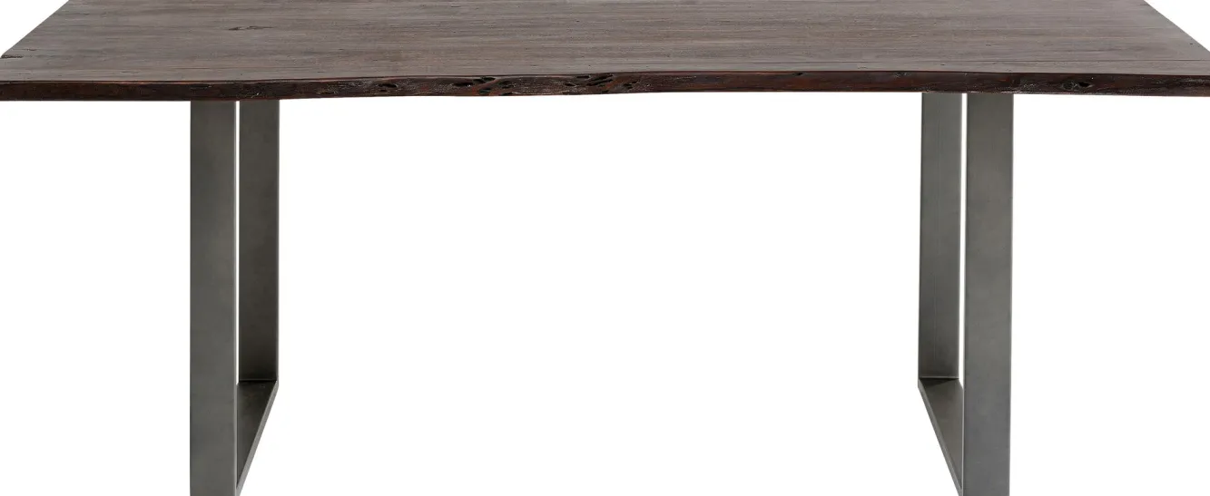 Hot KARE Design Stół Harmony Walnut 180x90 cm akacja nogi stalowe - KARE