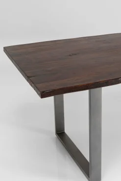 Hot KARE Design Stół Harmony Walnut 180x90 cm akacja nogi stalowe - KARE