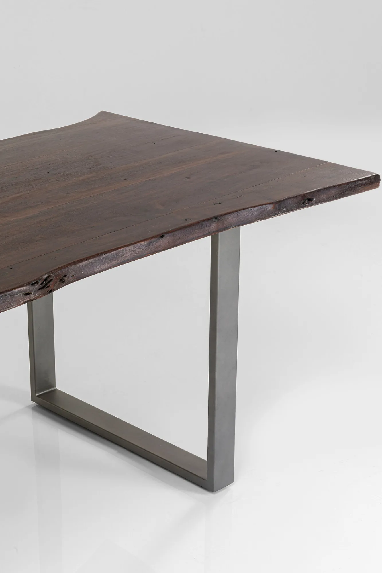 Hot KARE Design Stół Harmony Walnut 180x90 cm akacja nogi stalowe - KARE