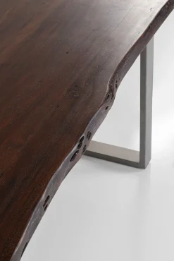 Hot KARE Design Stół Harmony Walnut 180x90 cm akacja nogi stalowe - KARE