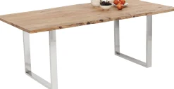 Online KARE Design Stół Harmony 200x100 cm akacja nogi chromowe matowe - KARE