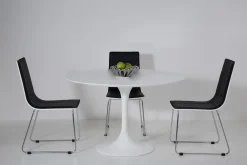 New KARE Design Stół Invitation Ø120 cm biały - KARE