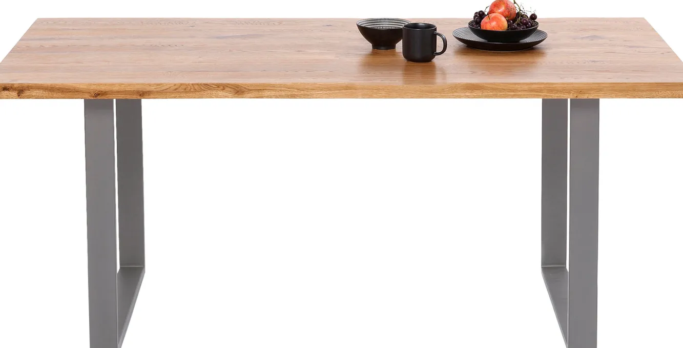 Best KARE Design Stół Jackie 160x80 cm dąb - nogi stalowe - KARE